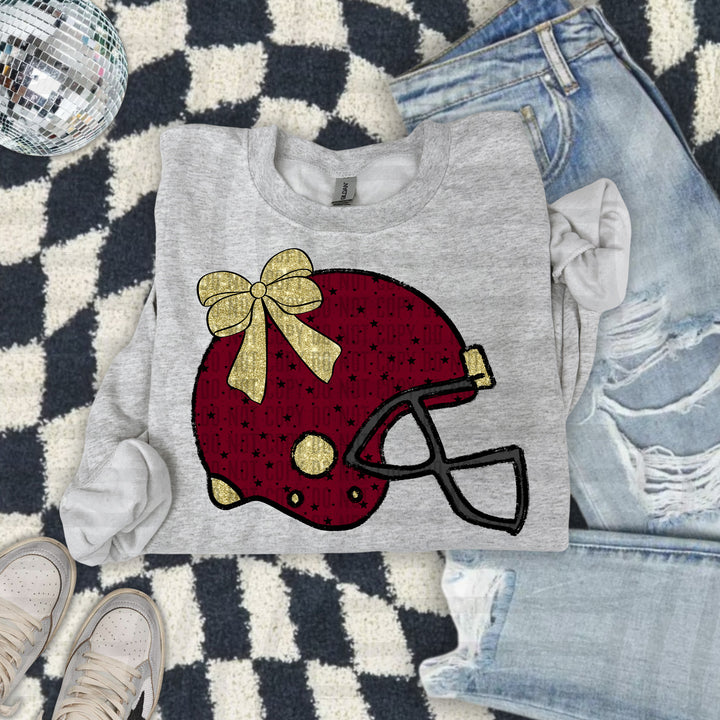 Football Helmet Colors DTF Print