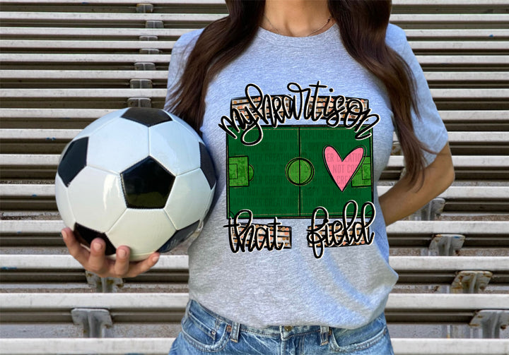 My Heart Soccer DTF Print