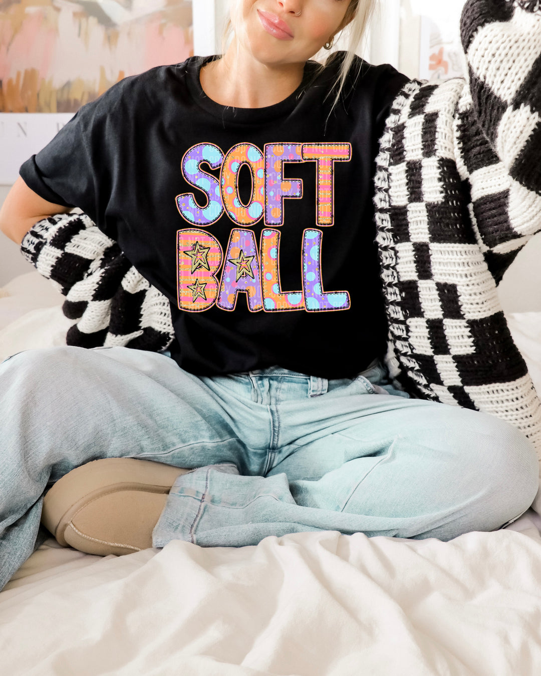 Springy Sports Phrases DTF Print