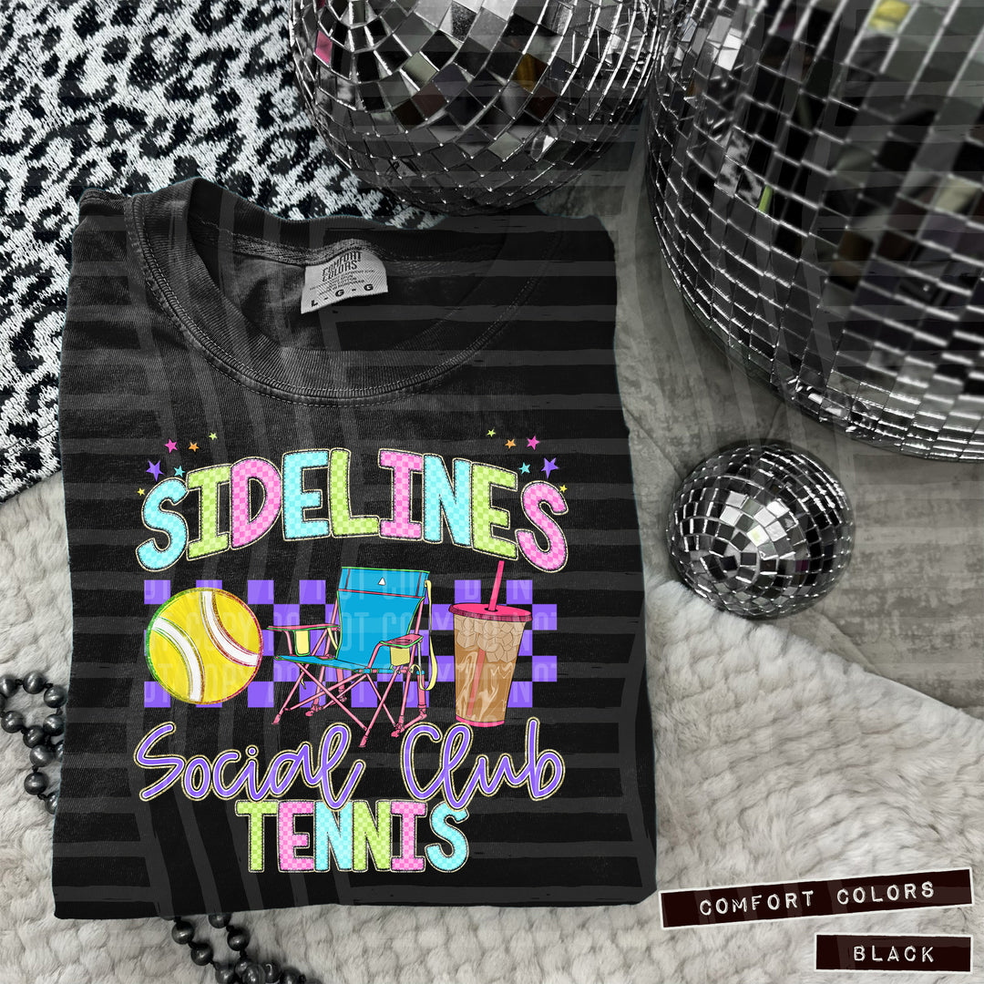 Sidelines DTF Print