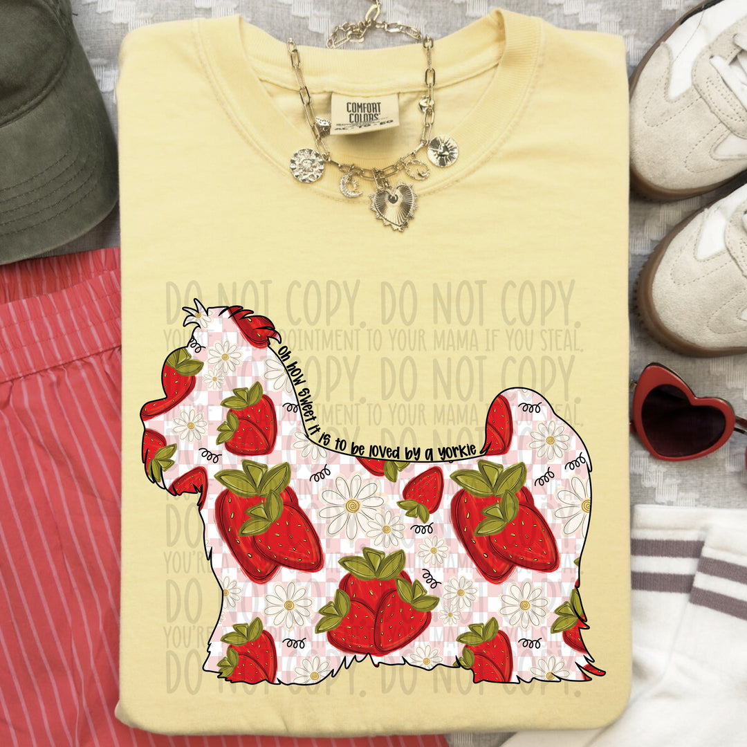 How Sweet Dog DTF Print