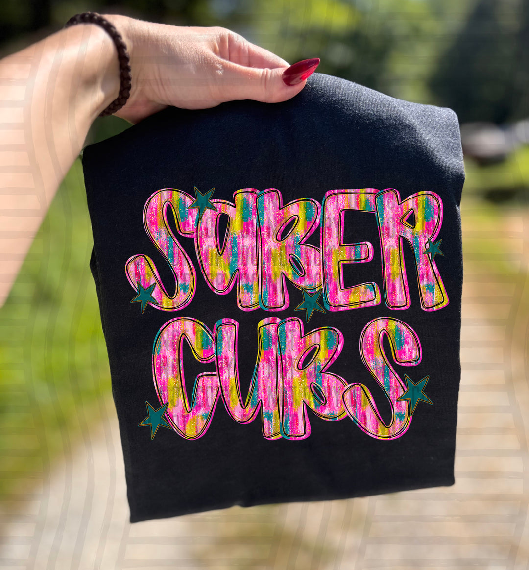 Holiday Brushstroke DTF Print