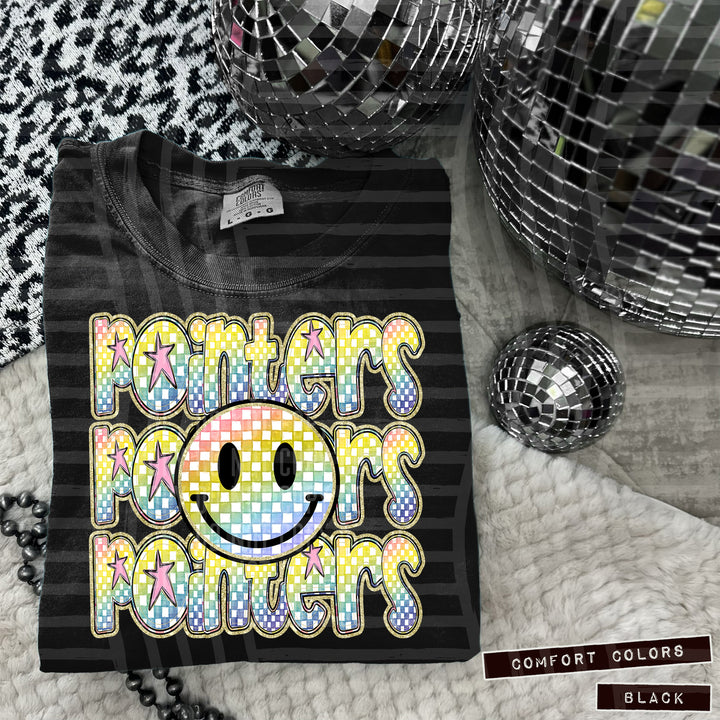 Rainbow Smiley Triple Stack DTF Print