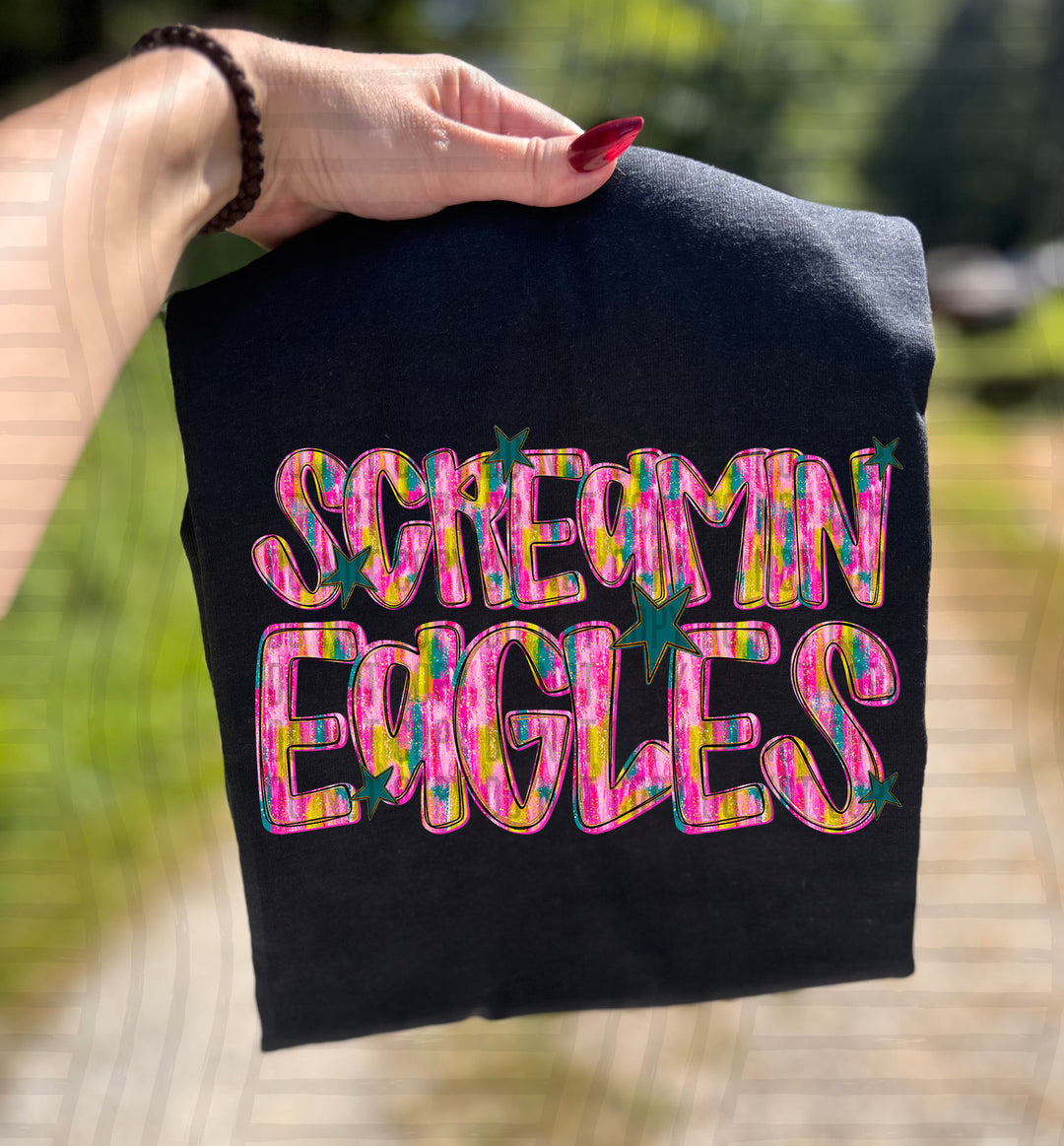 Holiday Brushstroke DTF Print