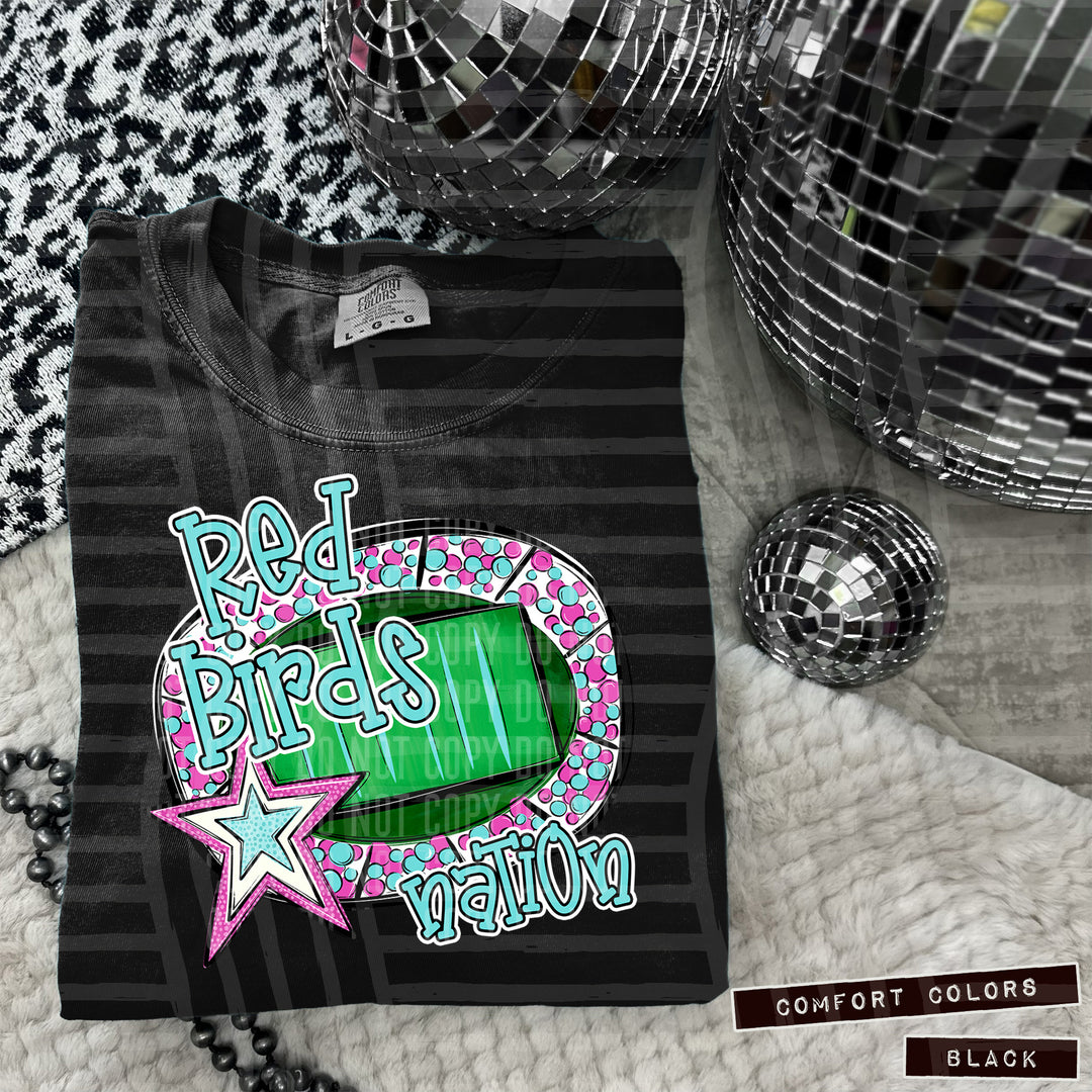 Preppy Stadium Nation DTF Print