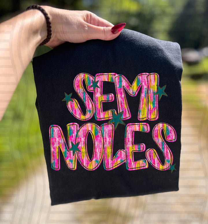 Holiday Brushstroke DTF Print