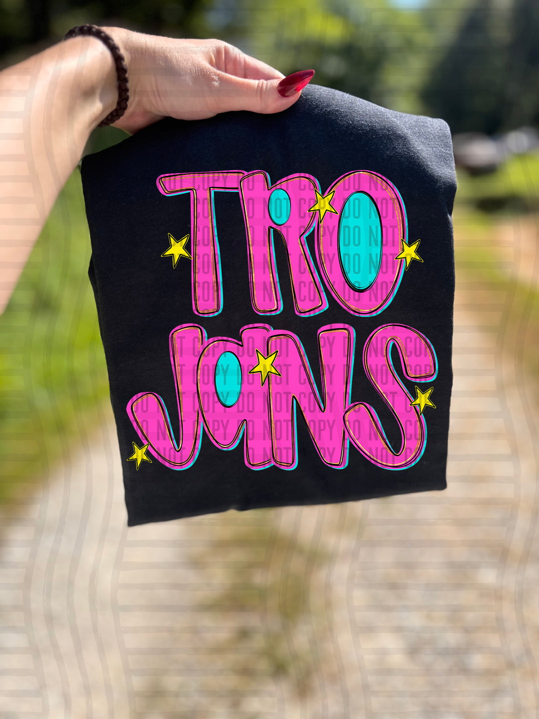 Pink Glow DTF Print