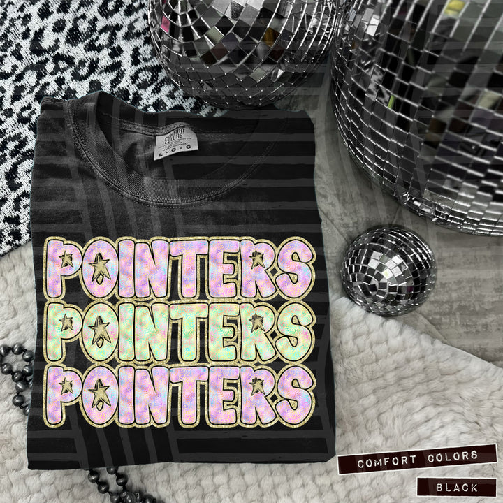 Iridescent Leopard DTF Print