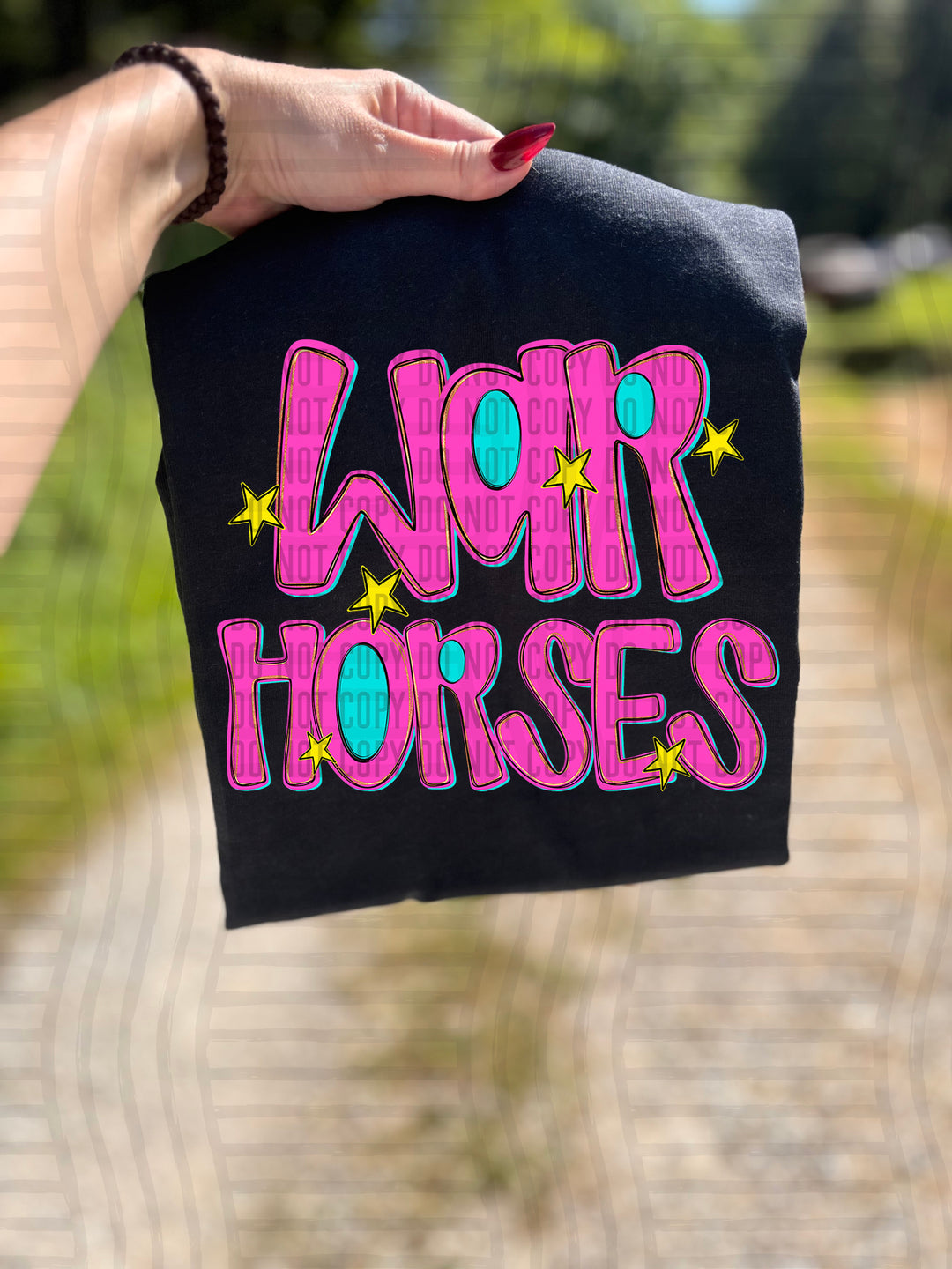 Pink Glow DTF Print