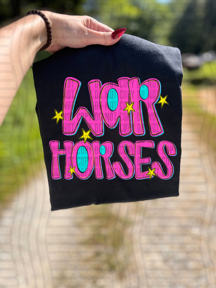 Pink Glow DTF Print