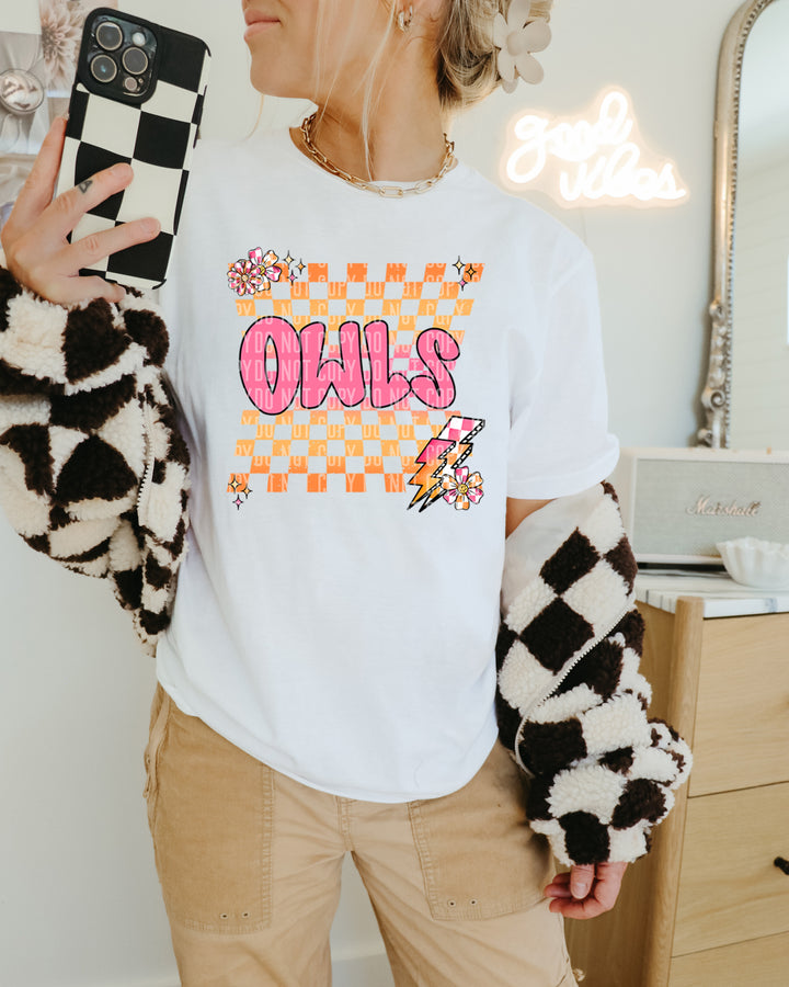 Checker Pop DTF Print