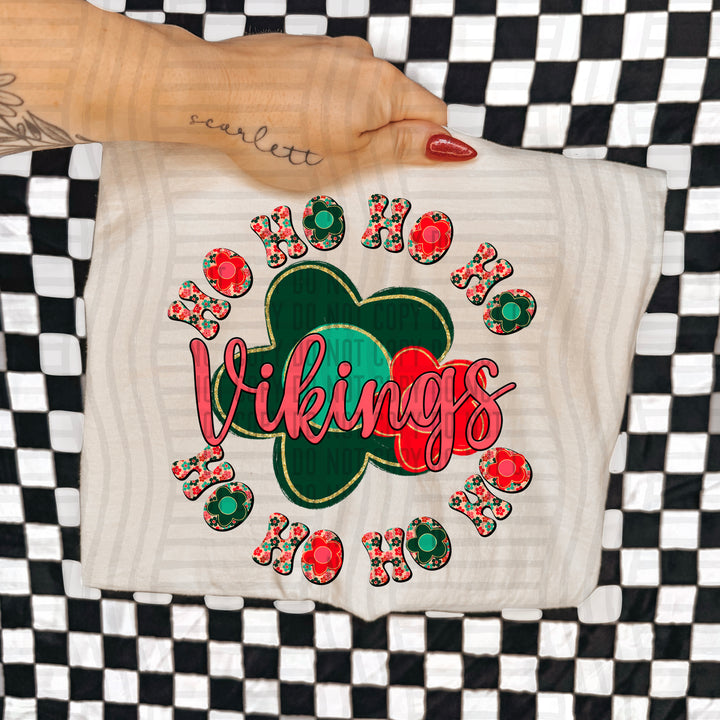 Retro Hohoho DTF Print