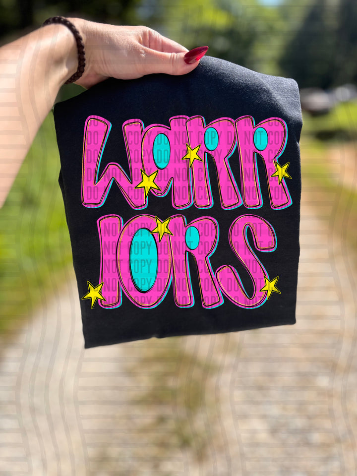 Pink Glow DTF Print