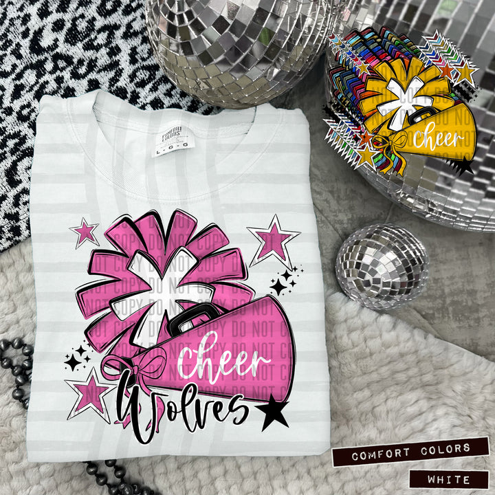 Cheer Mascots DTF Print