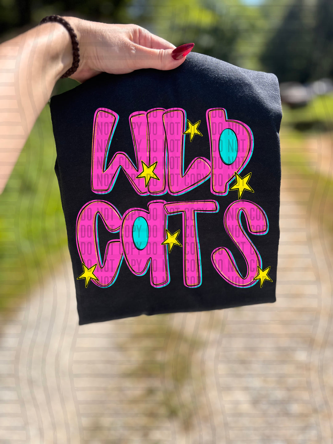 Pink Glow DTF Print