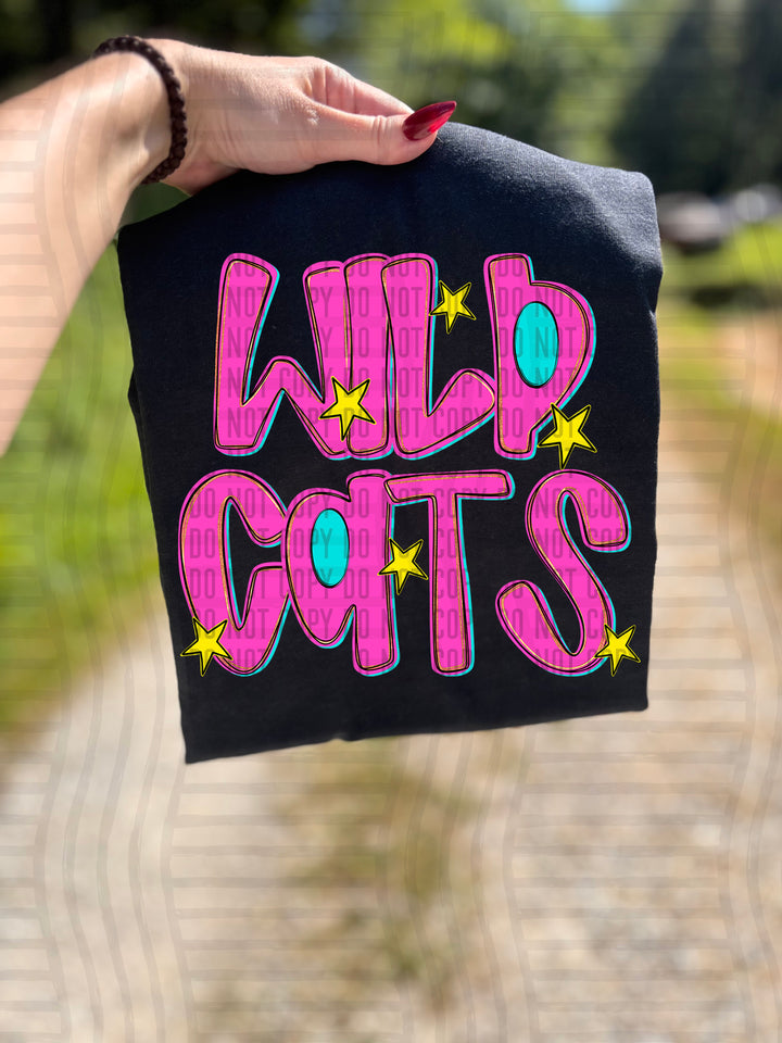 Pink Glow DTF Print