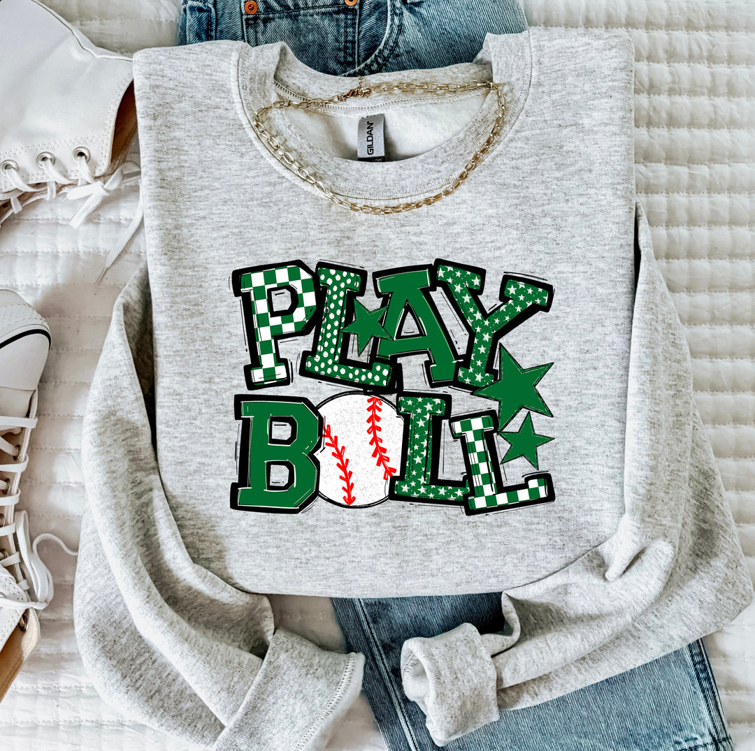 Play Ball Baseball DTF Print