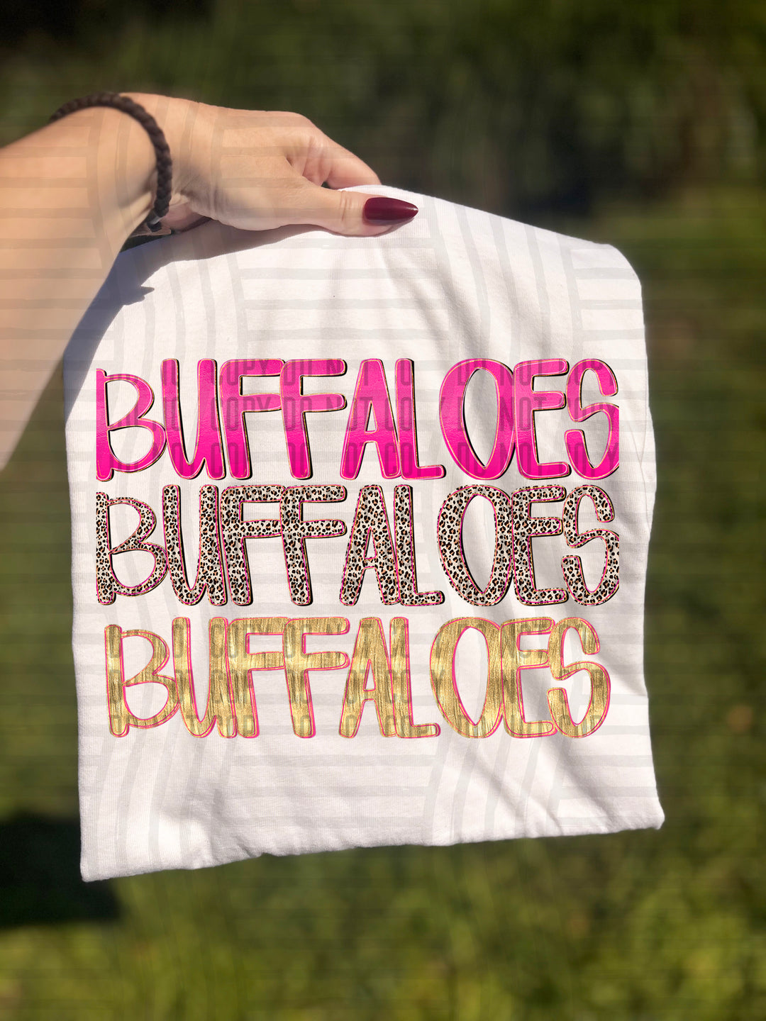 Pretty In Pink Triple Stacked DTF Print