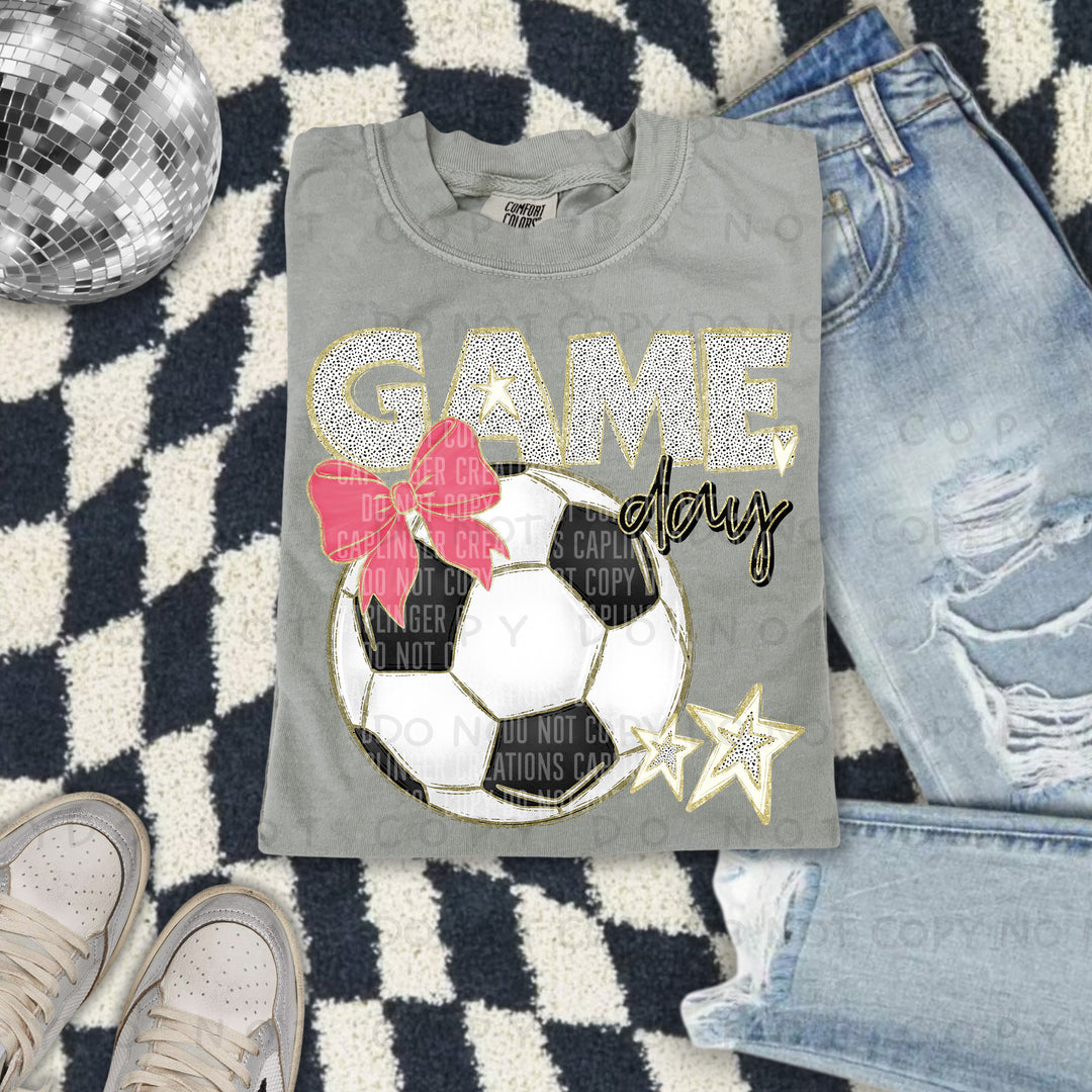 Game Day Soccer DTF Print