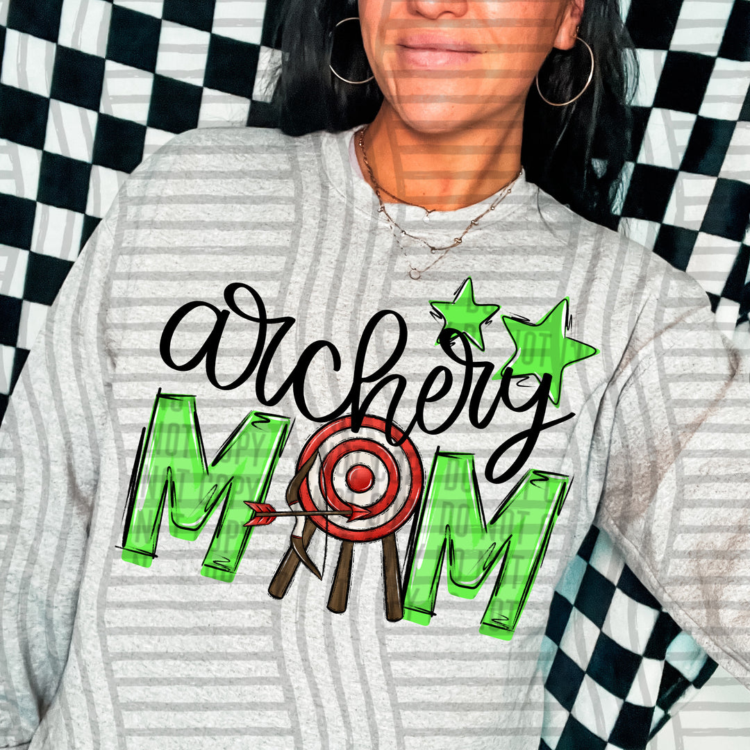 Sports Mom Archery DTF Print