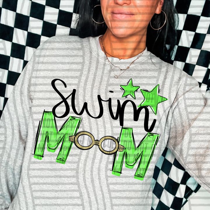 Sports Mom Swim DTF Print
