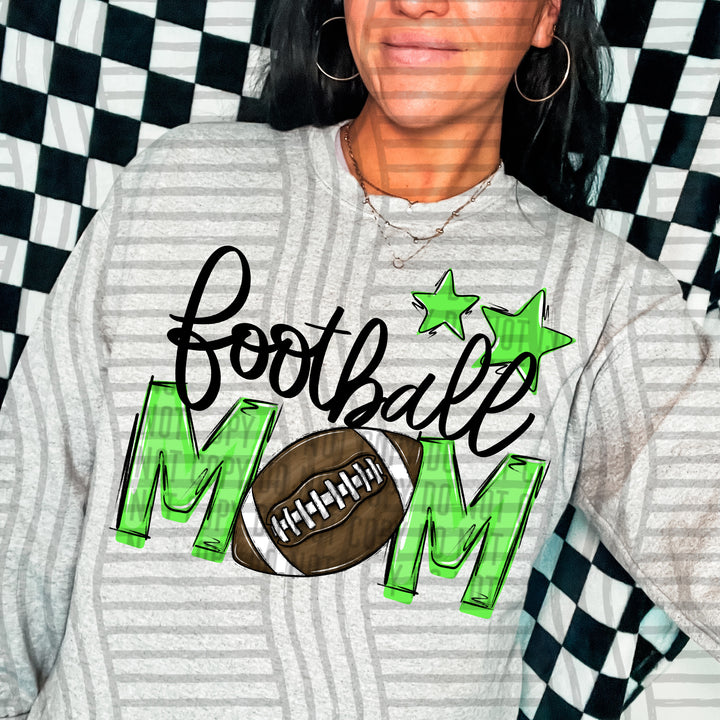 Sports Mom Football DTF Print