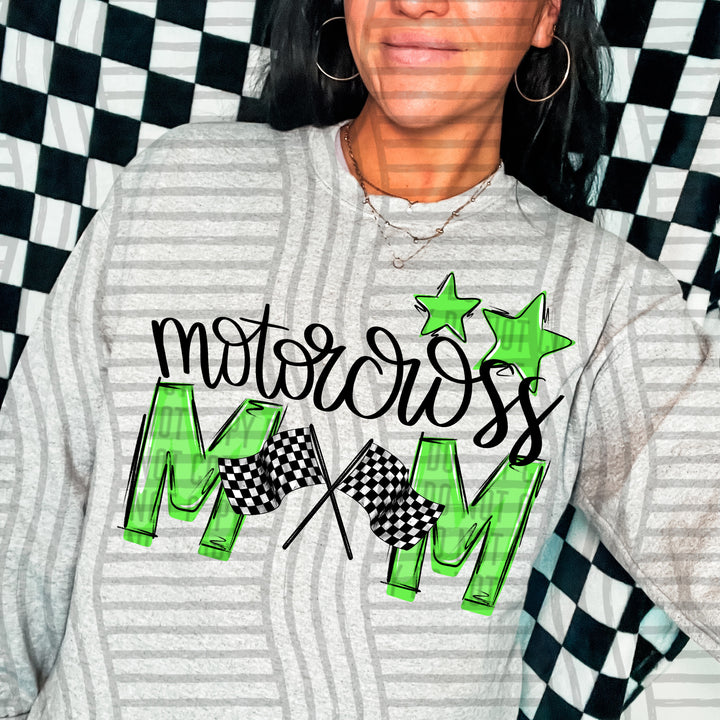 Sports Mom Motorcross DTF Print
