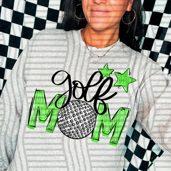 Sports Mom Golf DTF Print