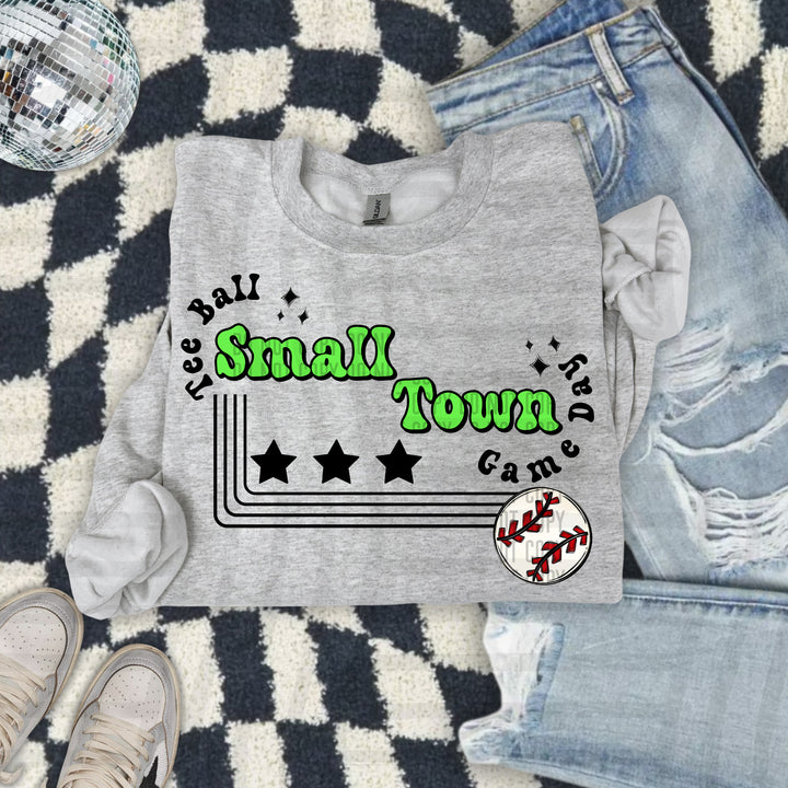 Small Town Tee Ball DTF Print