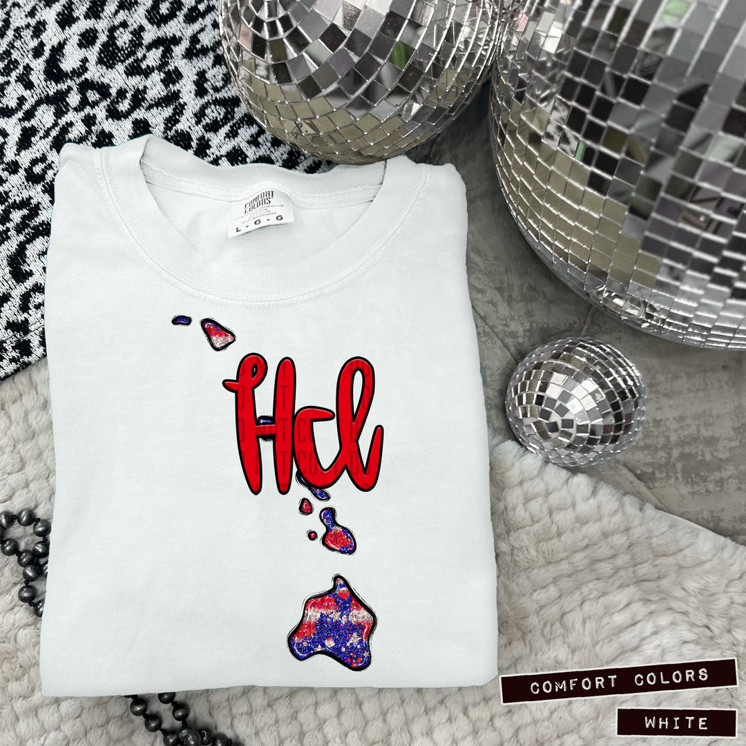 RWB States DTF Print