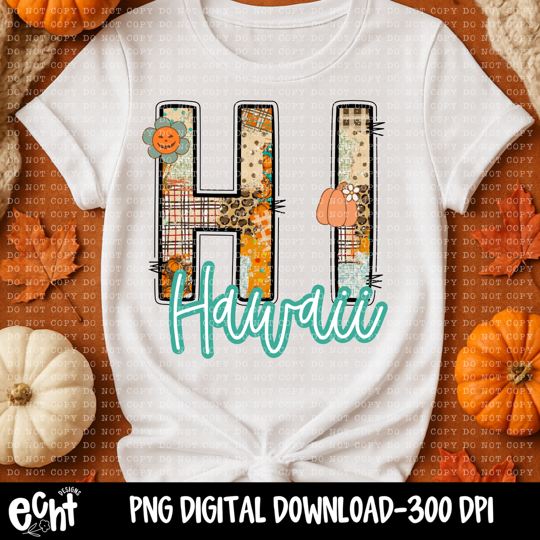 Patchwork Plaid States DTF Print