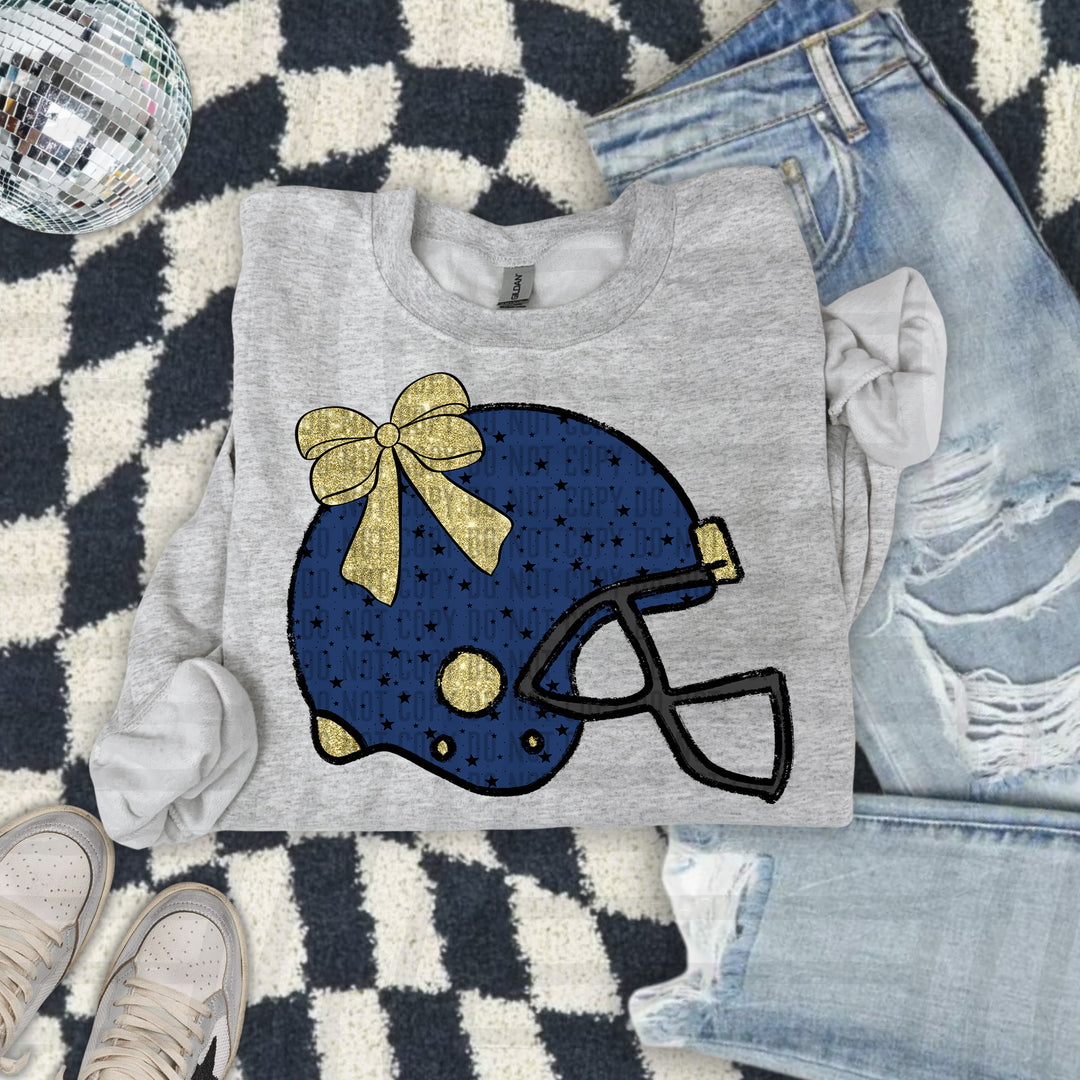 Football Helmet Colors DTF Print