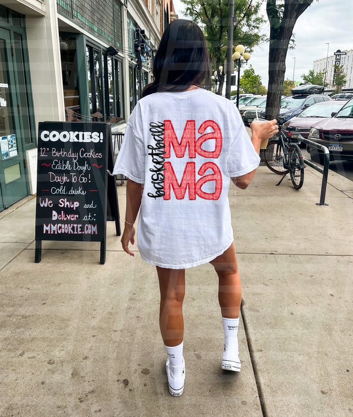 Sports Mama Basketball DTF Print