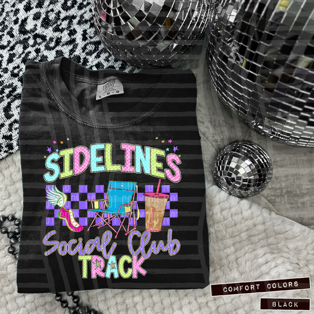 Sidelines DTF Print