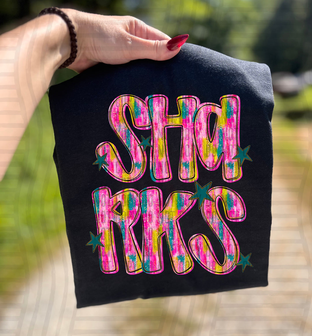 Holiday Brushstroke DTF Print