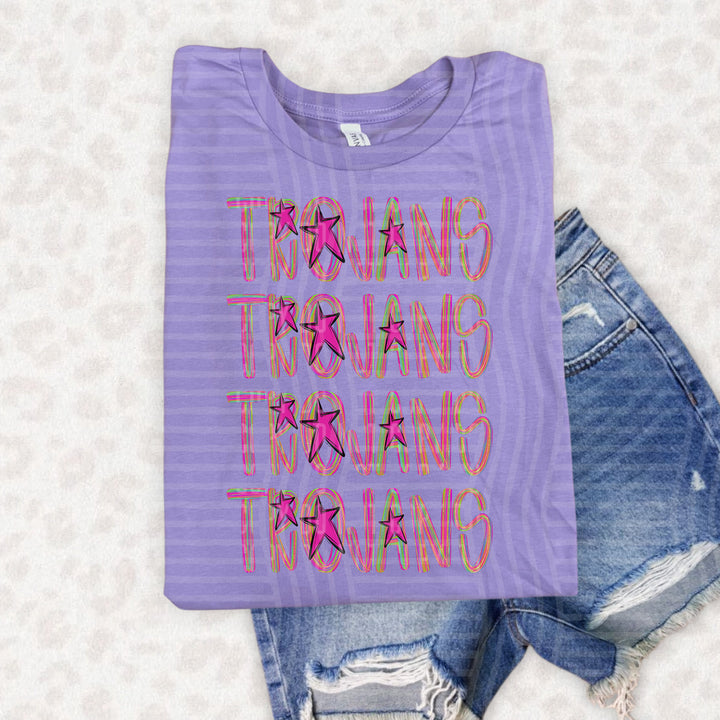 Brushstroke Quad DTF Print