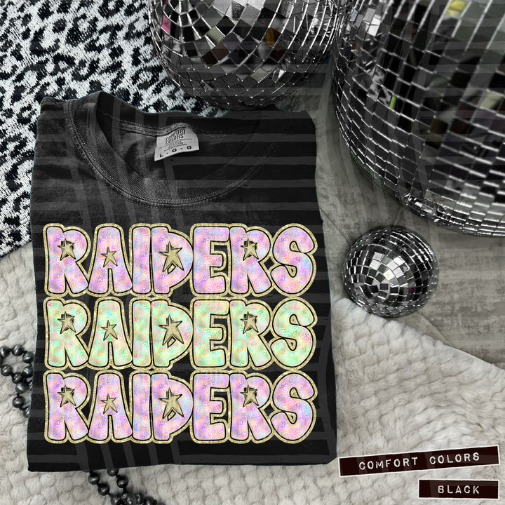 Iridescent Leopard DTF Print