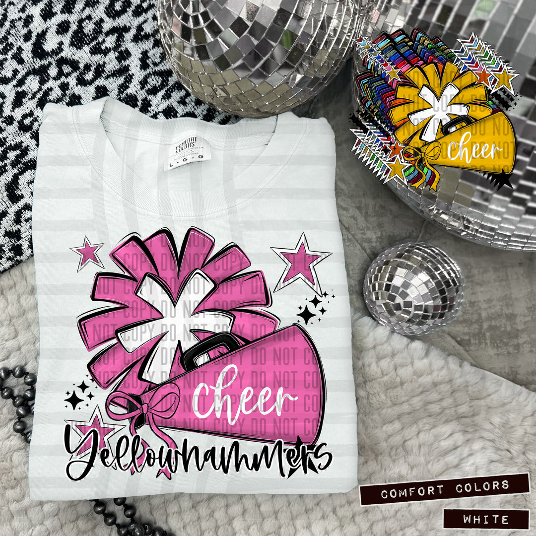 Cheer Mascots DTF Print