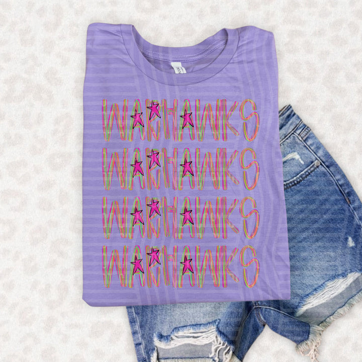 Brushstroke Quad DTF Print