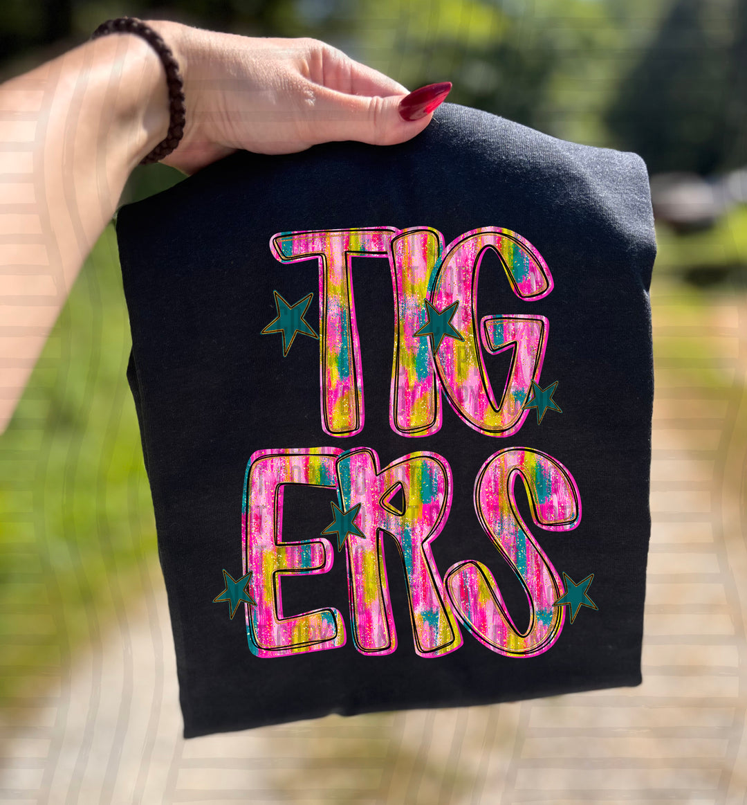 Holiday Brushstroke DTF Print