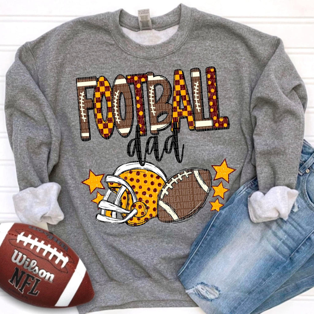 Football Doodle Custom Digital Creation/Mockup Fee ONLY - No Prints - No Digitals