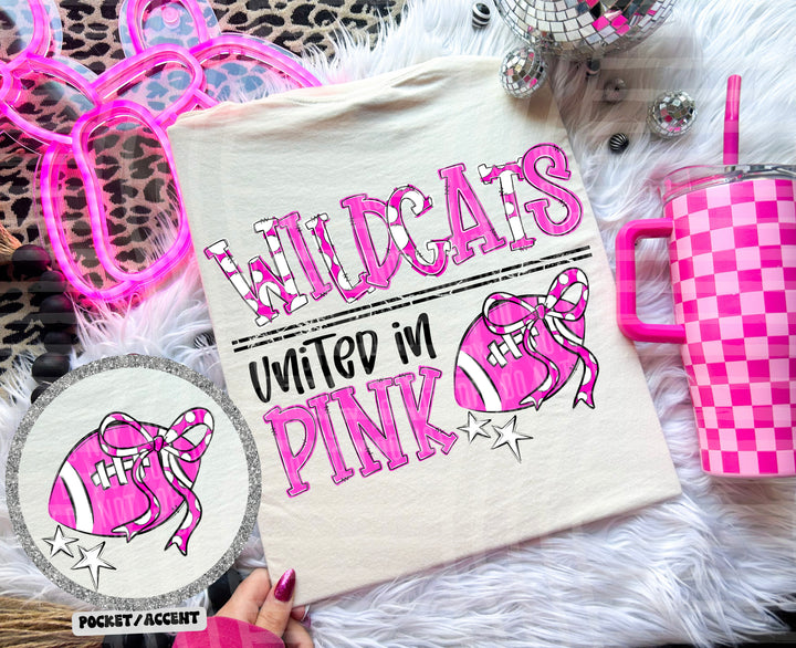 United In Pink Mascots DTF Print