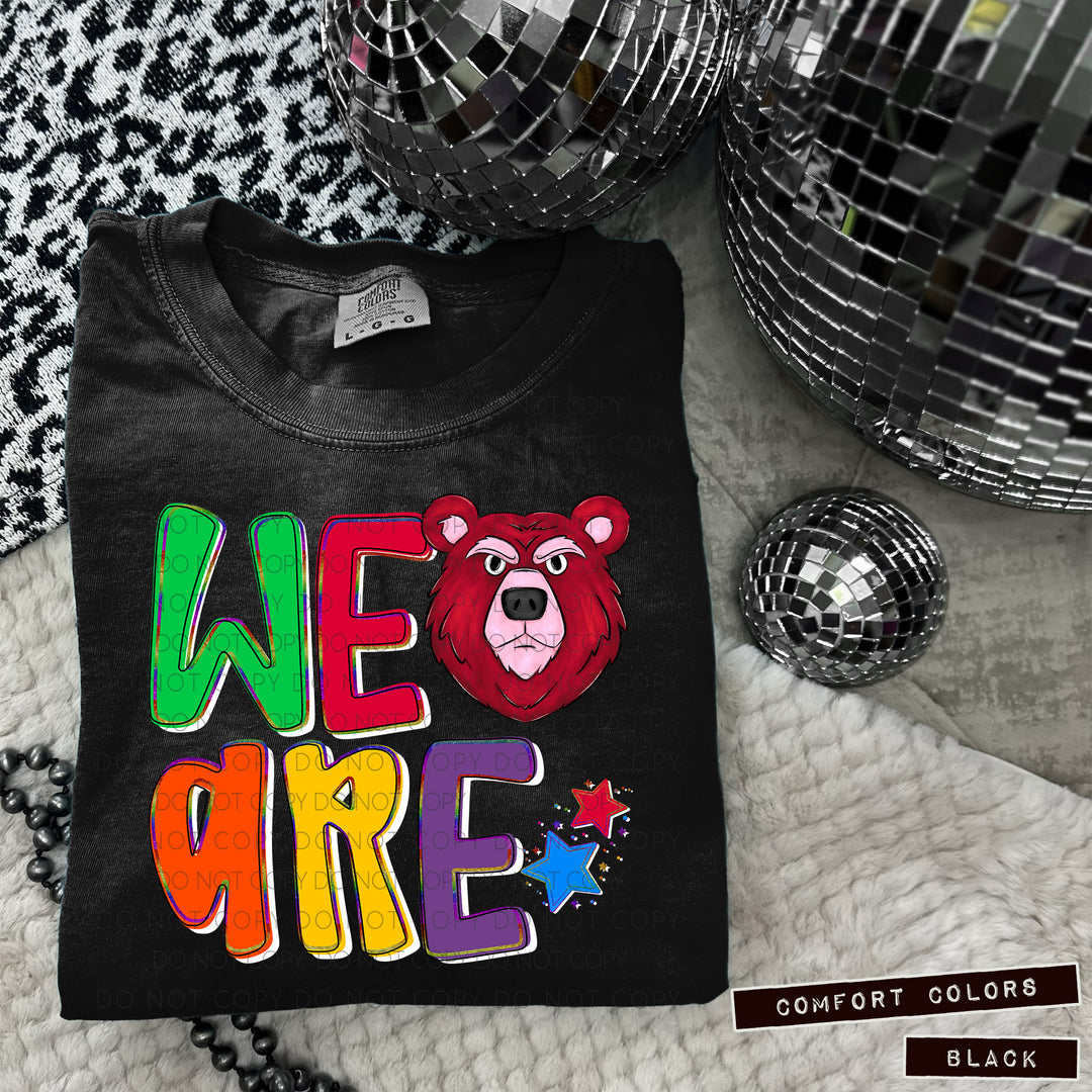 We Are Mascot Heads  DTF Print