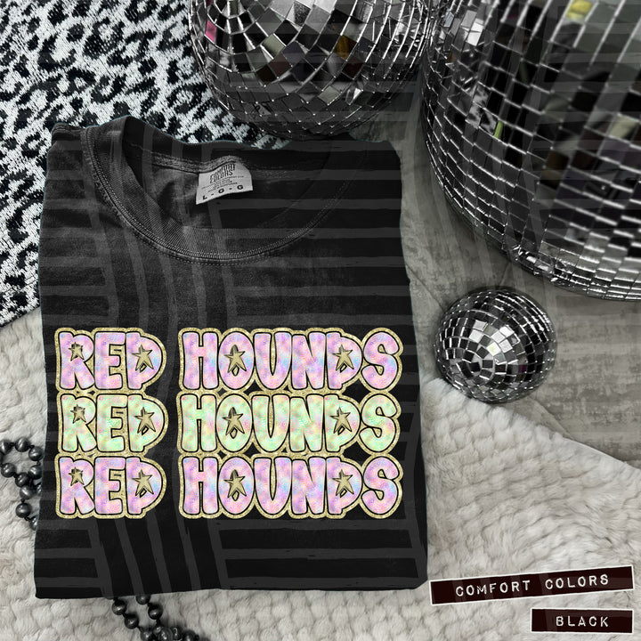 Iridescent Leopard DTF Print
