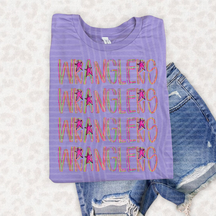 Brushstroke Quad DTF Print