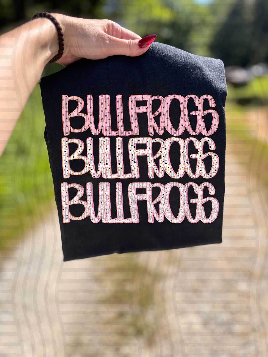 Girly Spooky Triple Stacked DTF Print