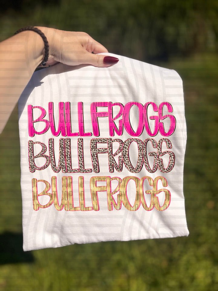 Pretty In Pink Triple Stacked DTF Print