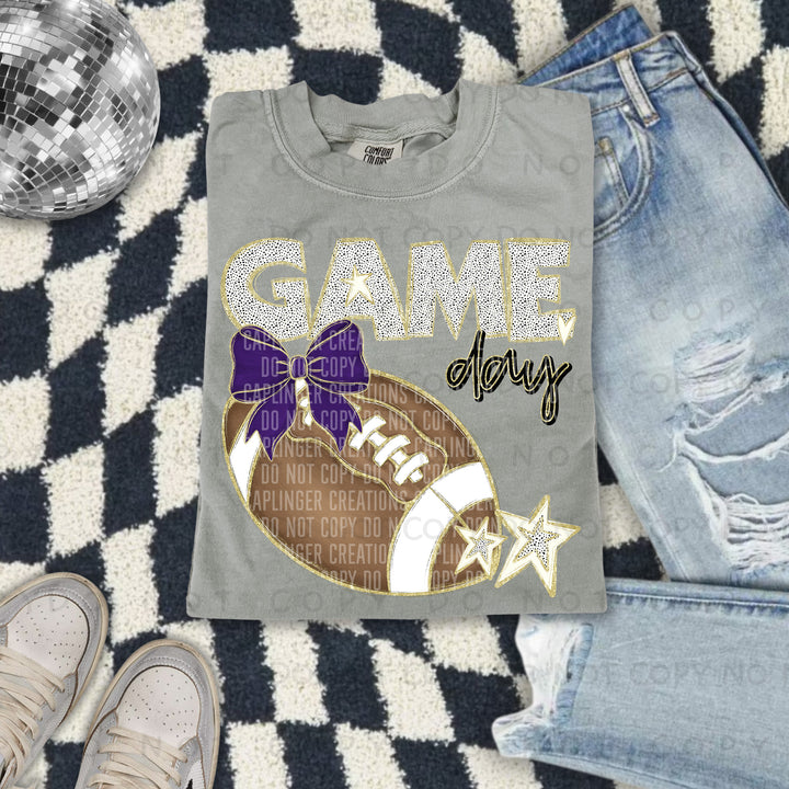 Game Day Football DTF Print