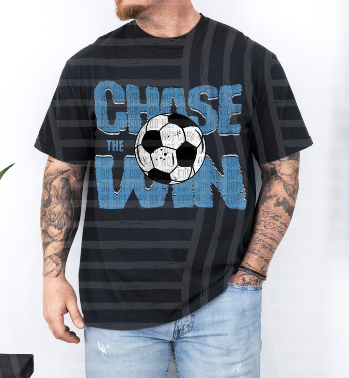 Chase The Win Soccer DTF Print