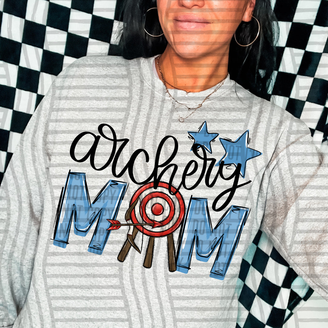 Sports Mom Archery DTF Print